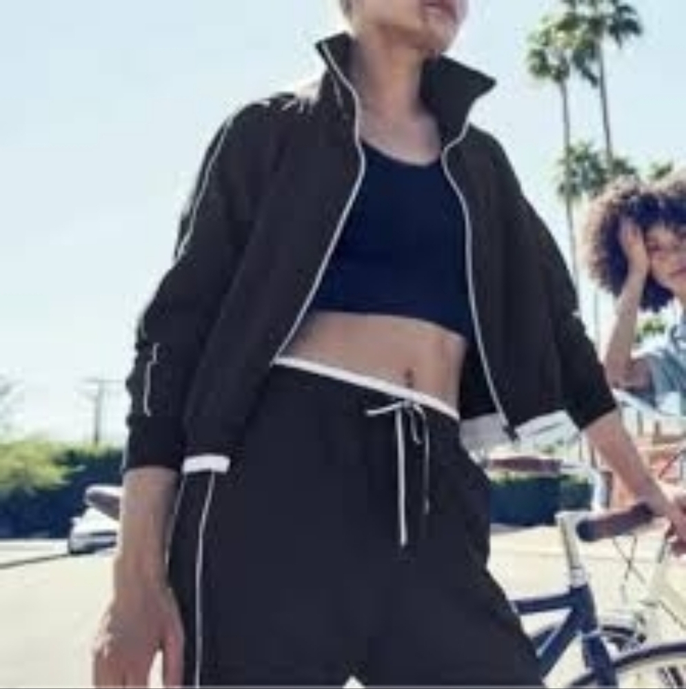 Athleta Brooklyn Track Bomber NWOT